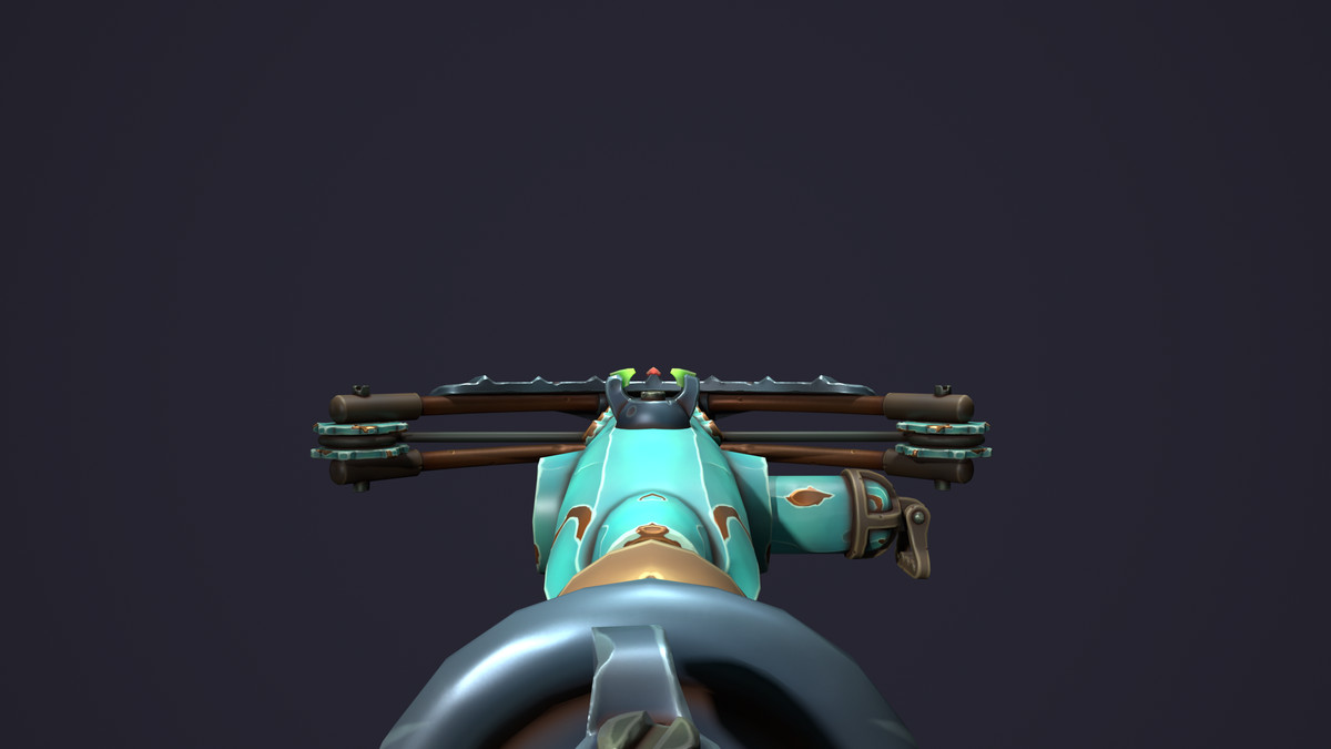 Steampunk crossbow