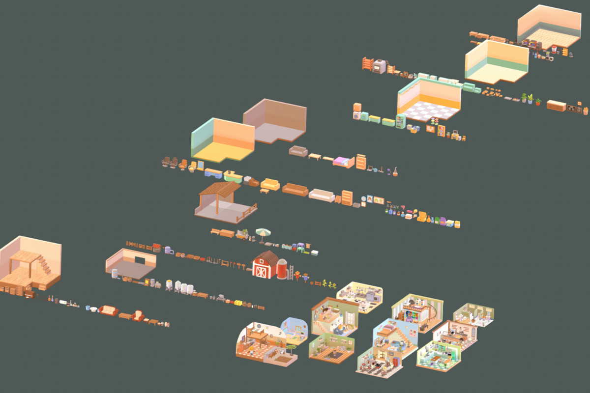 Cozy Tiny World: 2026 Asset Mega Pack