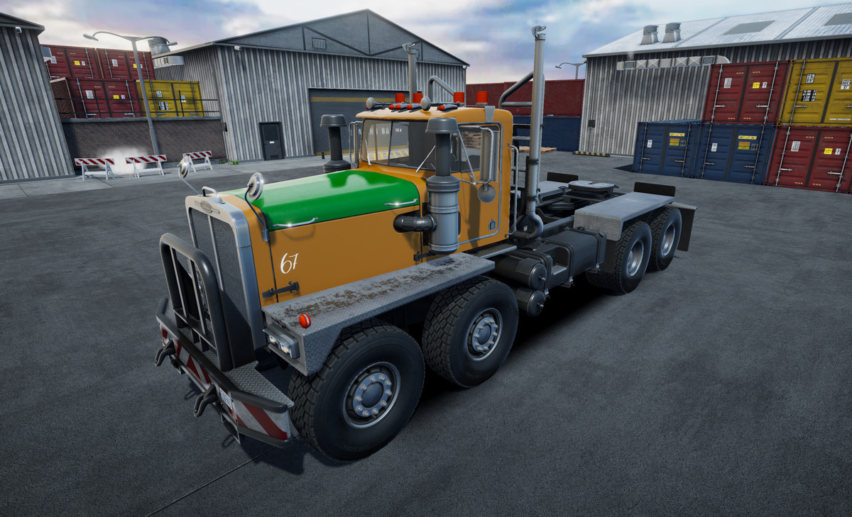 Twinsteer heavy truck