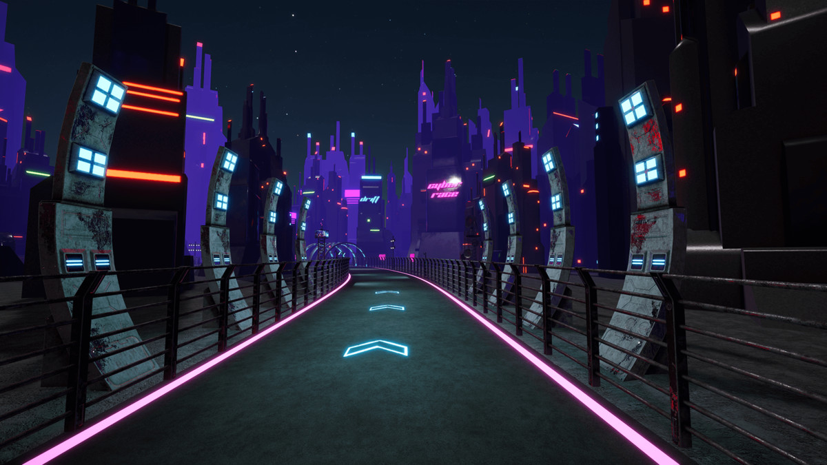 Neon Drift - Cyber Racing Track (URP)