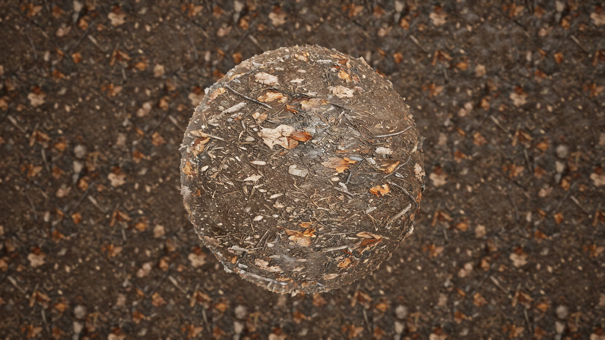 Realistic Materials - Forest Ground 2