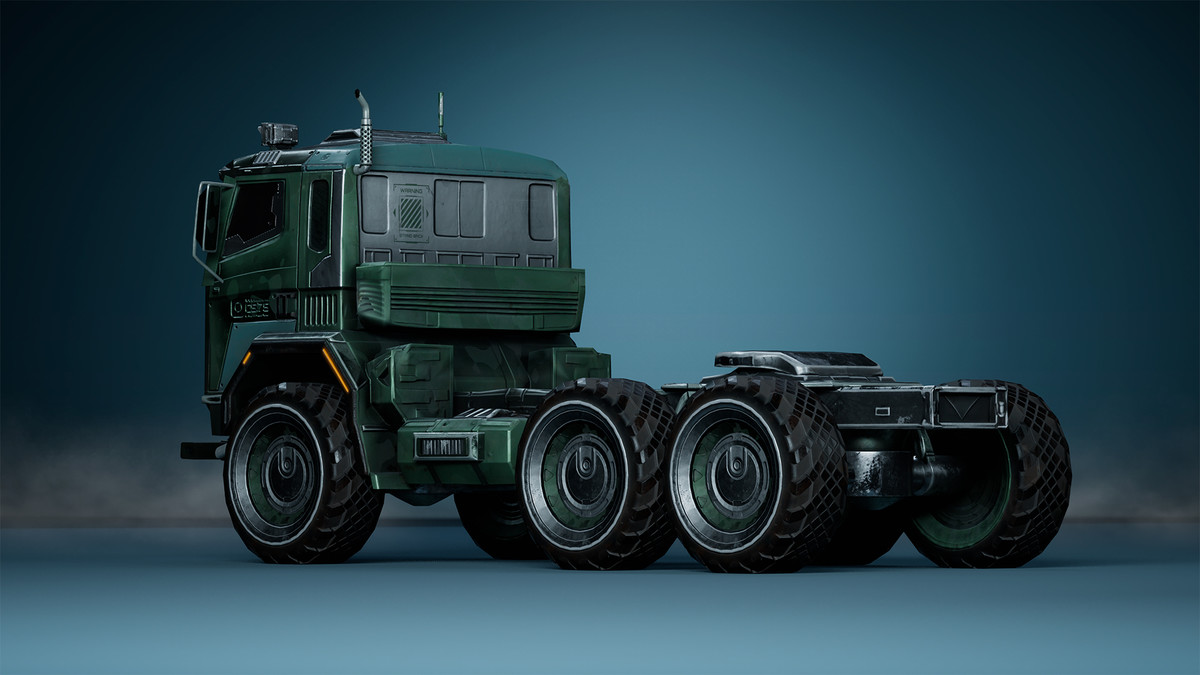 Sci-Fi Transport - Truck