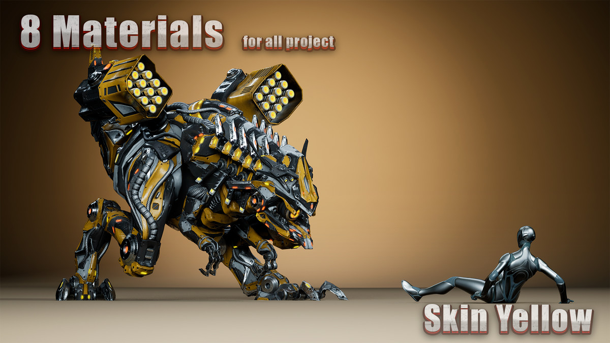 Sci-Fi Dinosaurs Pack 2