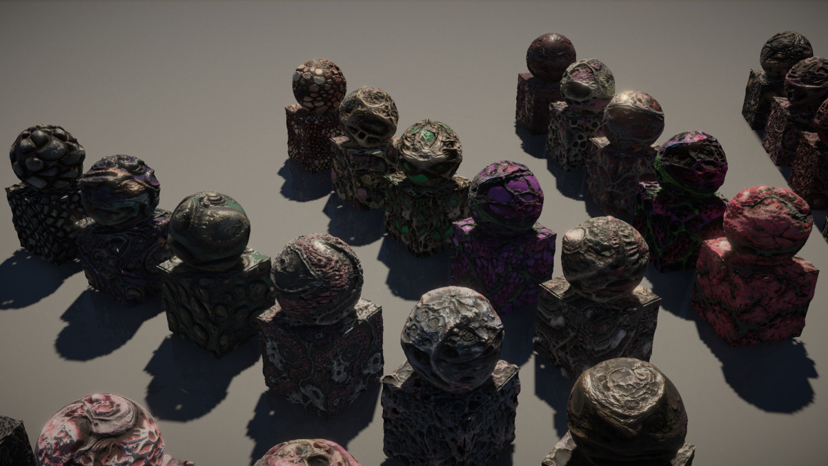 Alien Ground Materials - Organic