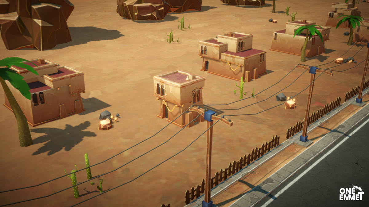 Stylized Desert Outpost Environment Pack