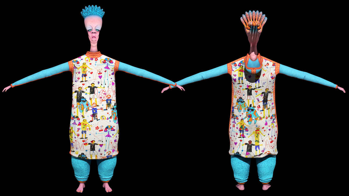 Funky Cartoon Man - Peppo