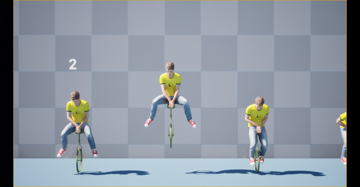 Unicycle Animation