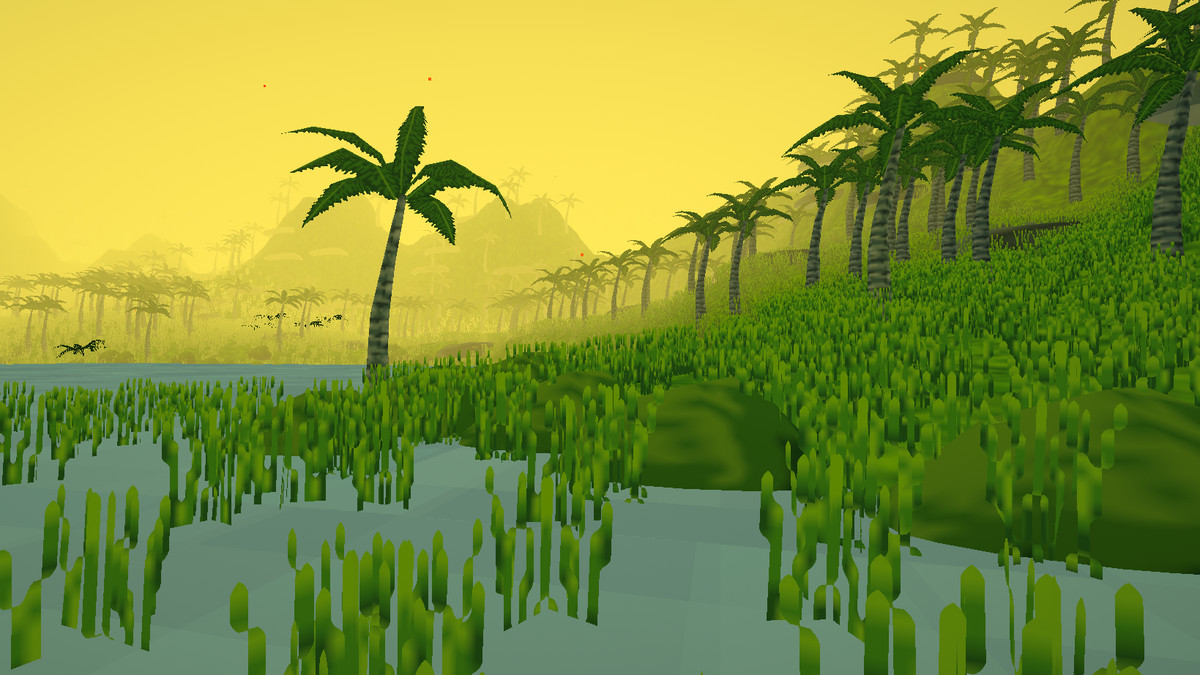 Low-Poly Prehistoric Pack Dinosaurs, Environment & Wind Shaders