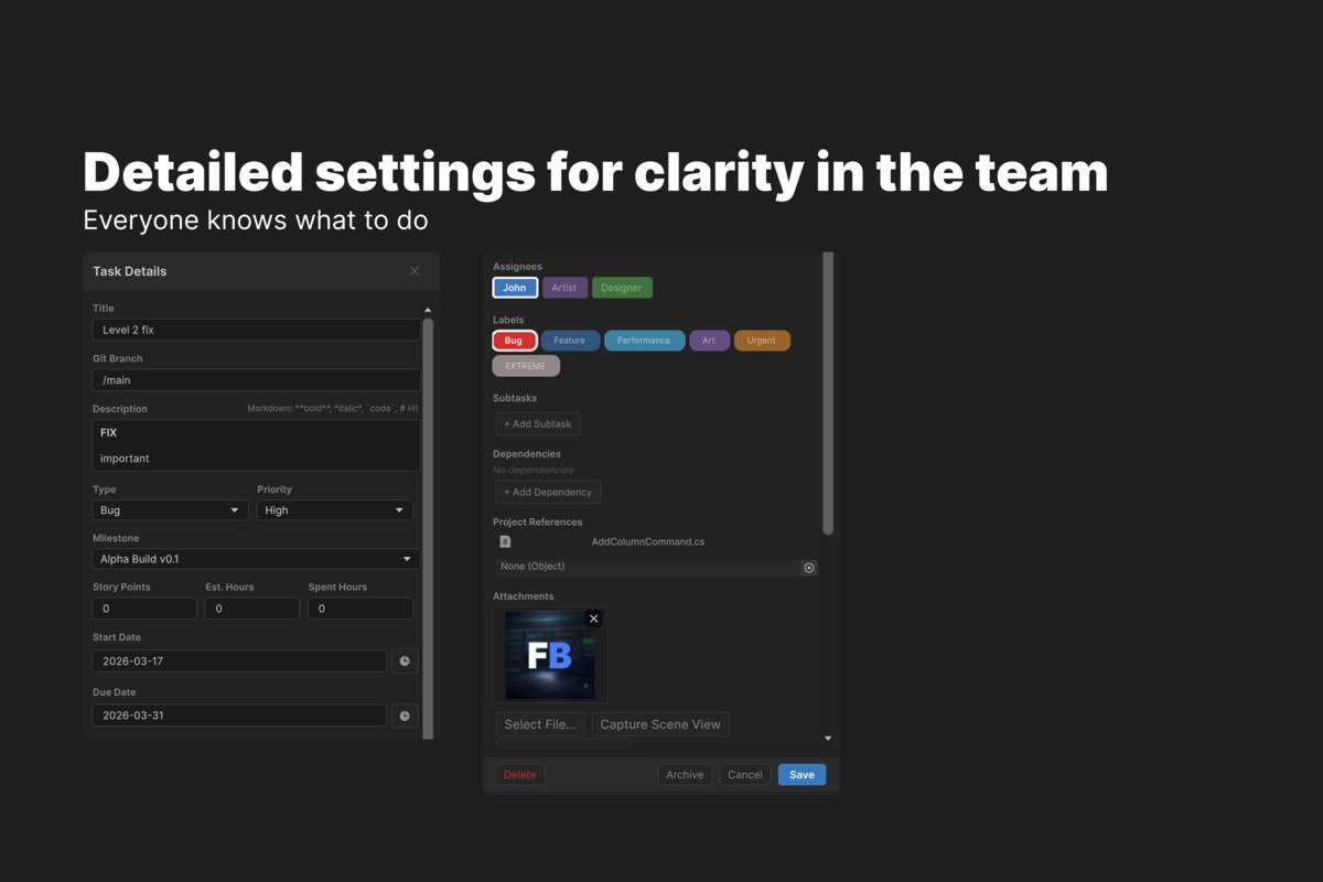 FrostBoard - Kanban Task Management