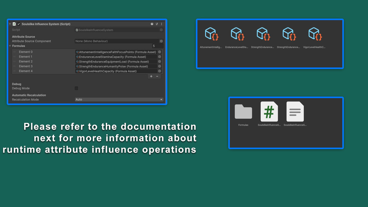 LF Attribute Forge Pro: No Code Stat Generator with Stat Influences and Scaling