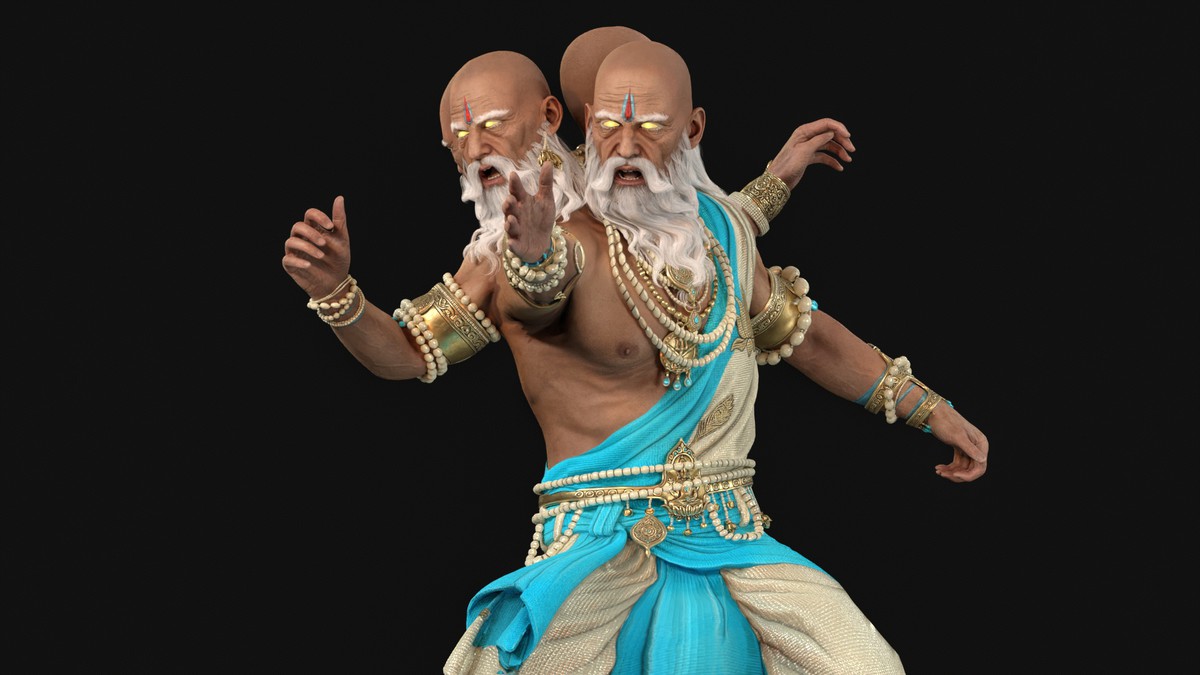 Indian God Brahma