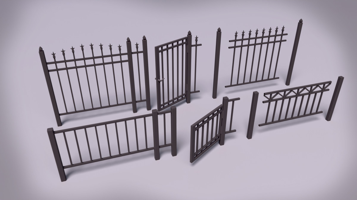 Modern Fence Pack – BoznaWhat