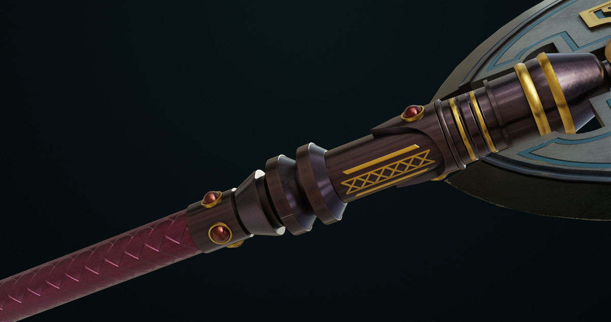 Battle Axe 09 URP HDRP Textures
