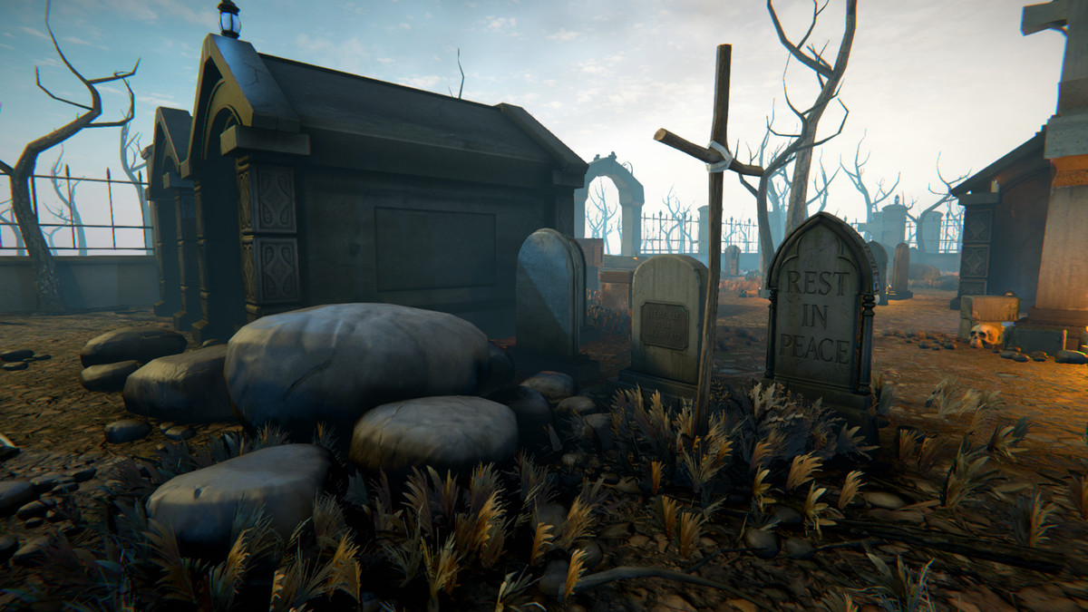 Realistic Cemetery Asset Package