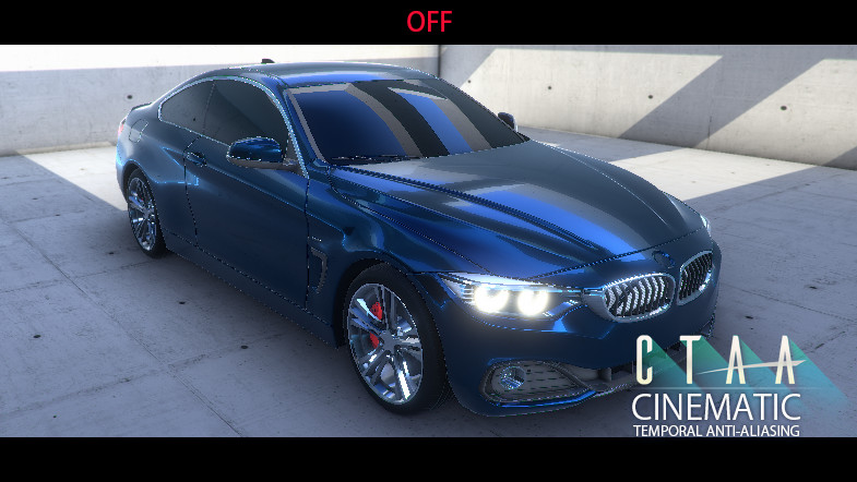 CTAA NXT V2 Cinematic Temporal Anti-Aliasing