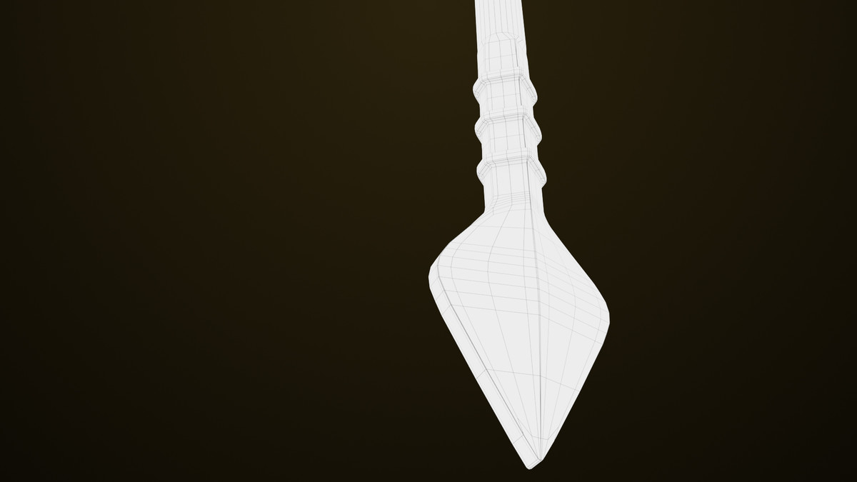 Medieval Trident 02 URP HDRP Textures