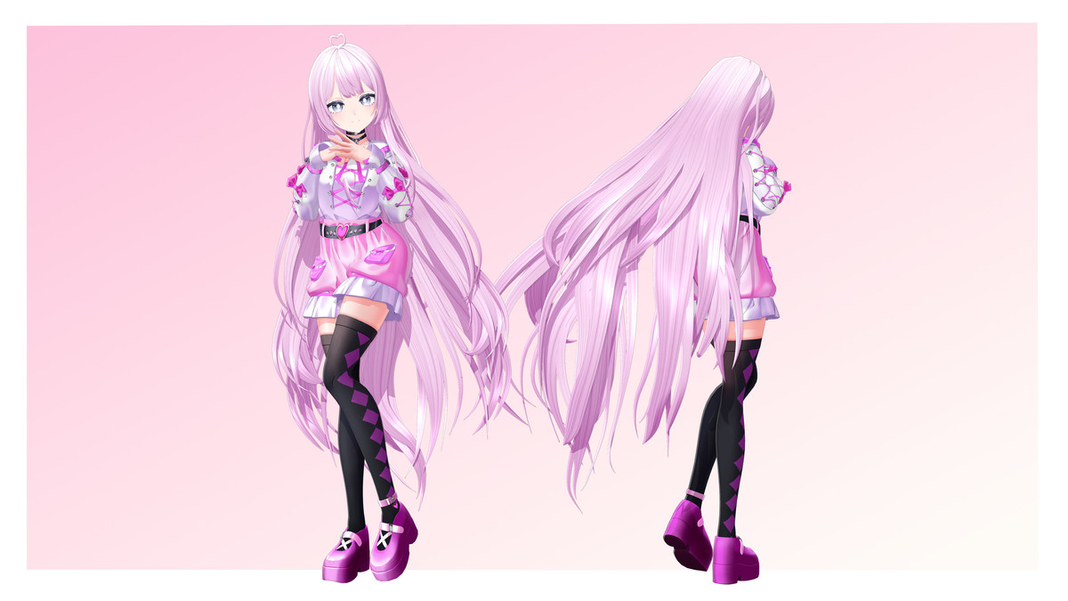 Doe: 3D Anime Style Character