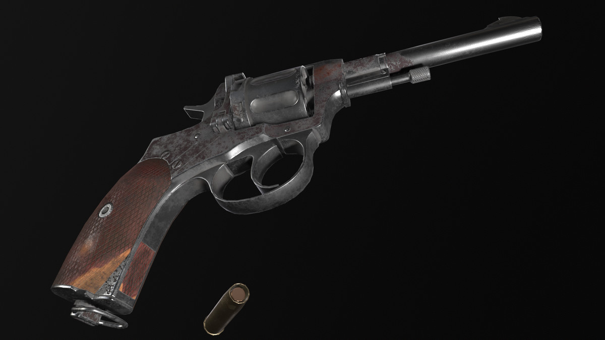 Old Military Revolver