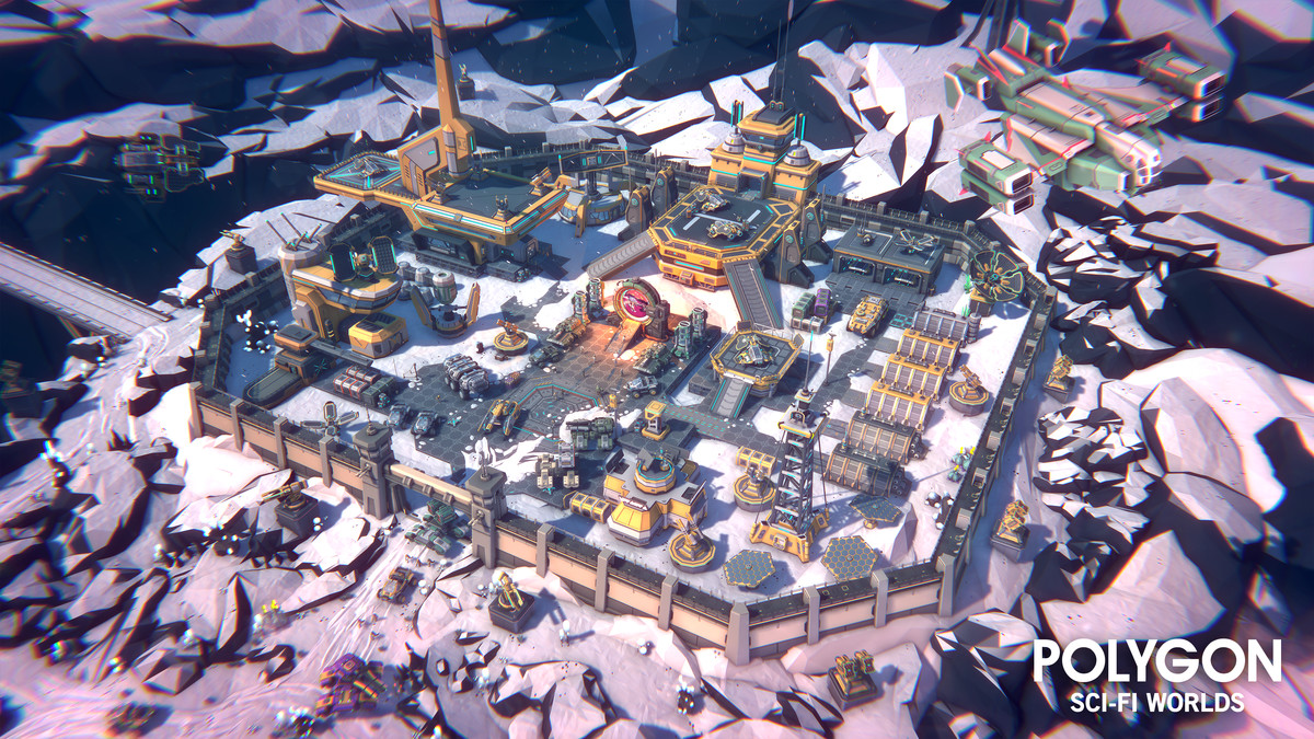 Value Bundle – POLYGON Sci-Fi Worlds, Swamp Marshland & Sci-Fi Outpost Map