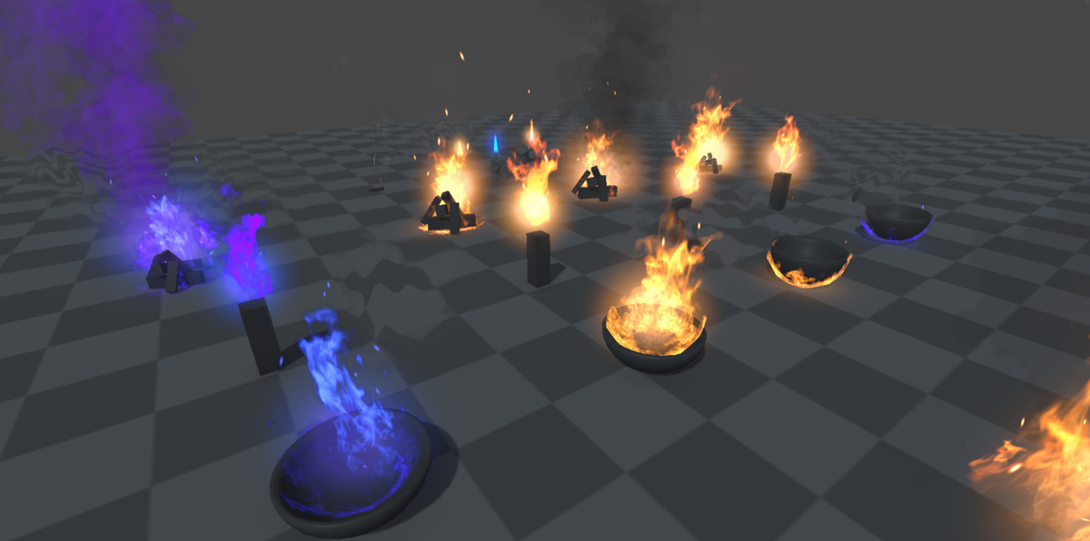 Environment Fire VFX