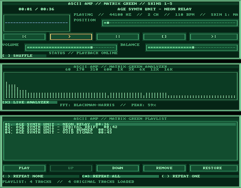 ASCII Game Engine