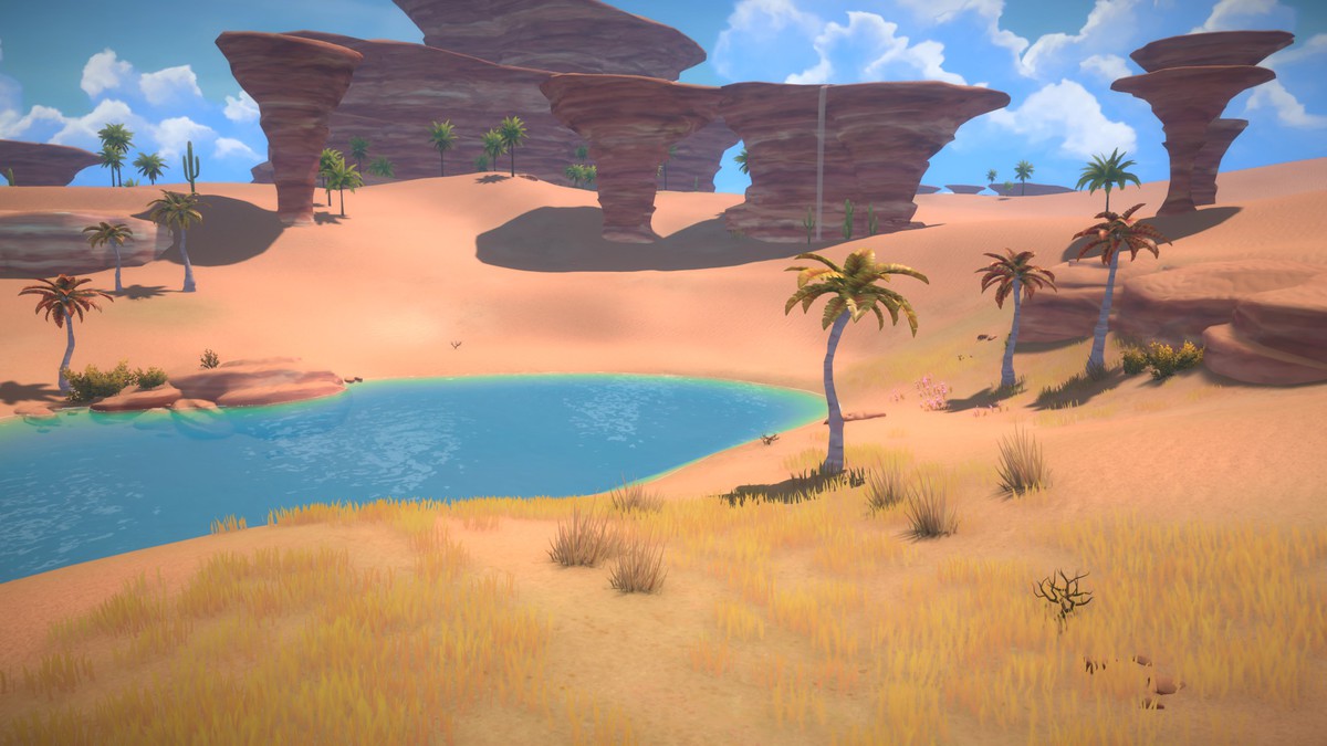 Stylized Desert
