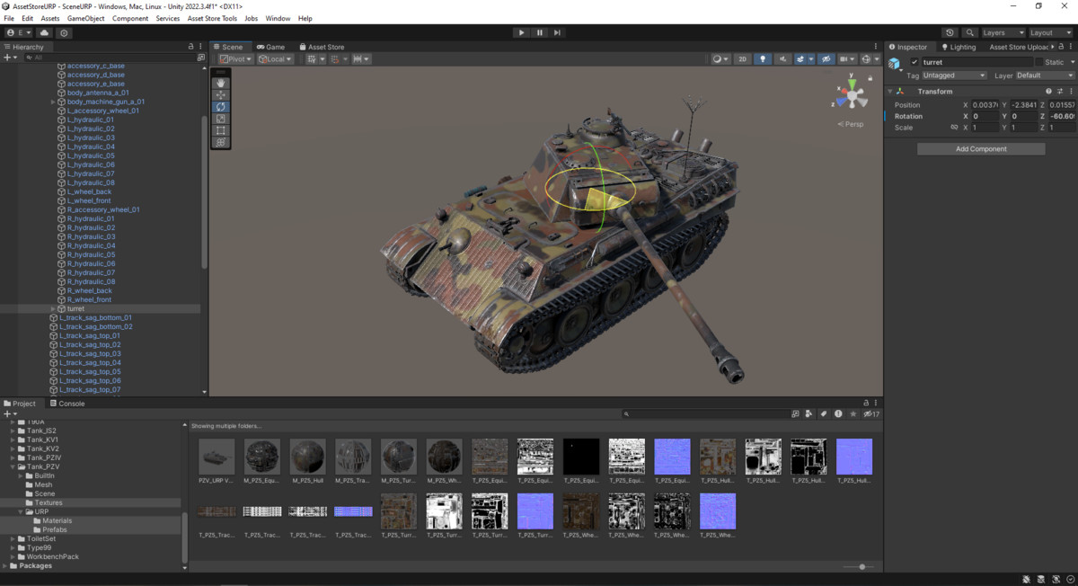 Tank Rigged Bundle 02