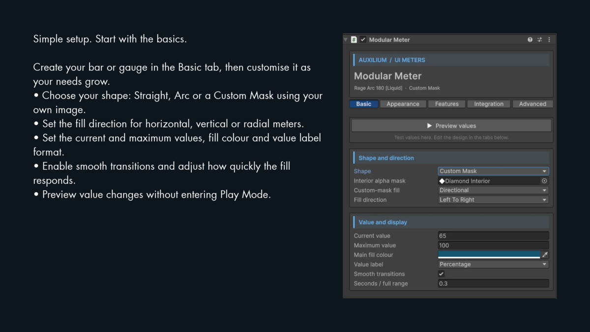 Modular Health Bars & UI Meters