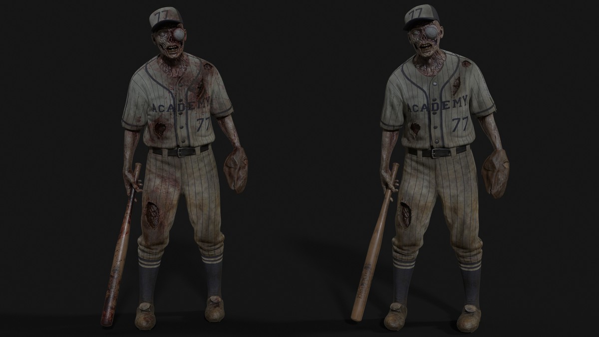 Baseballer — American School Zombie Collection