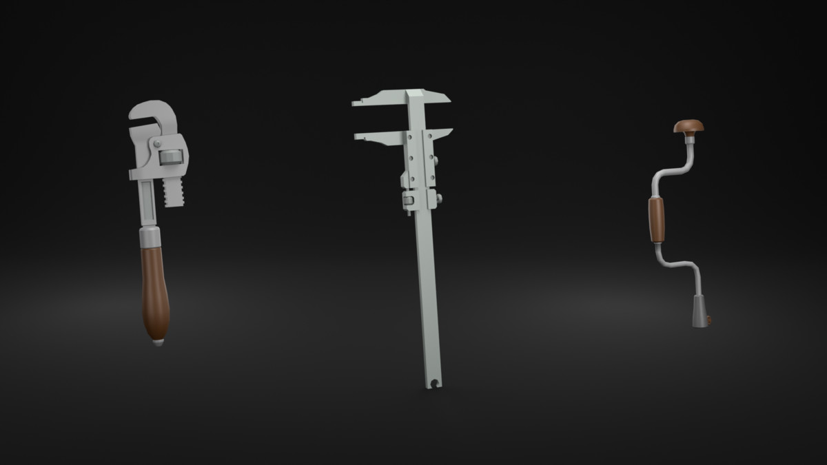 Low Poly - Tools Pack