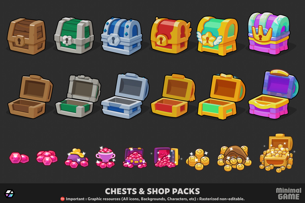 GUI Pro - Minimal Game Dark