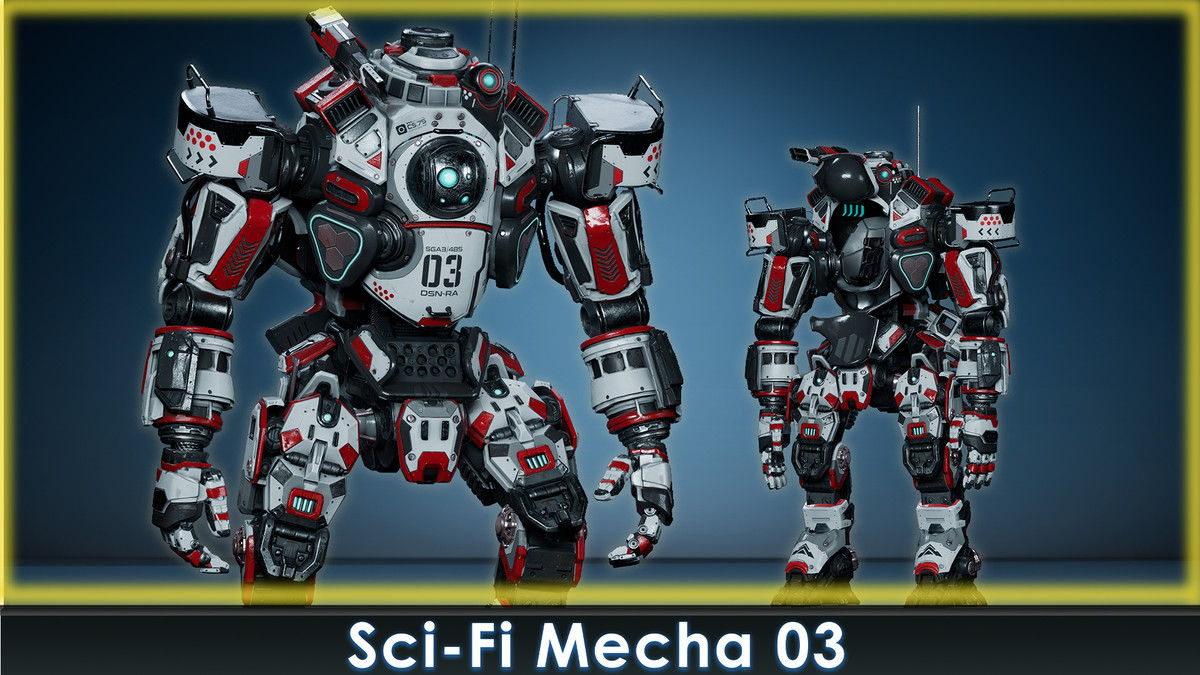 Sci-Fi Mecha Pack