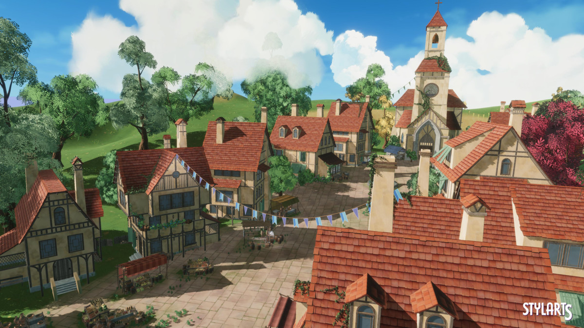 Stylized Medieval Market Fatpack