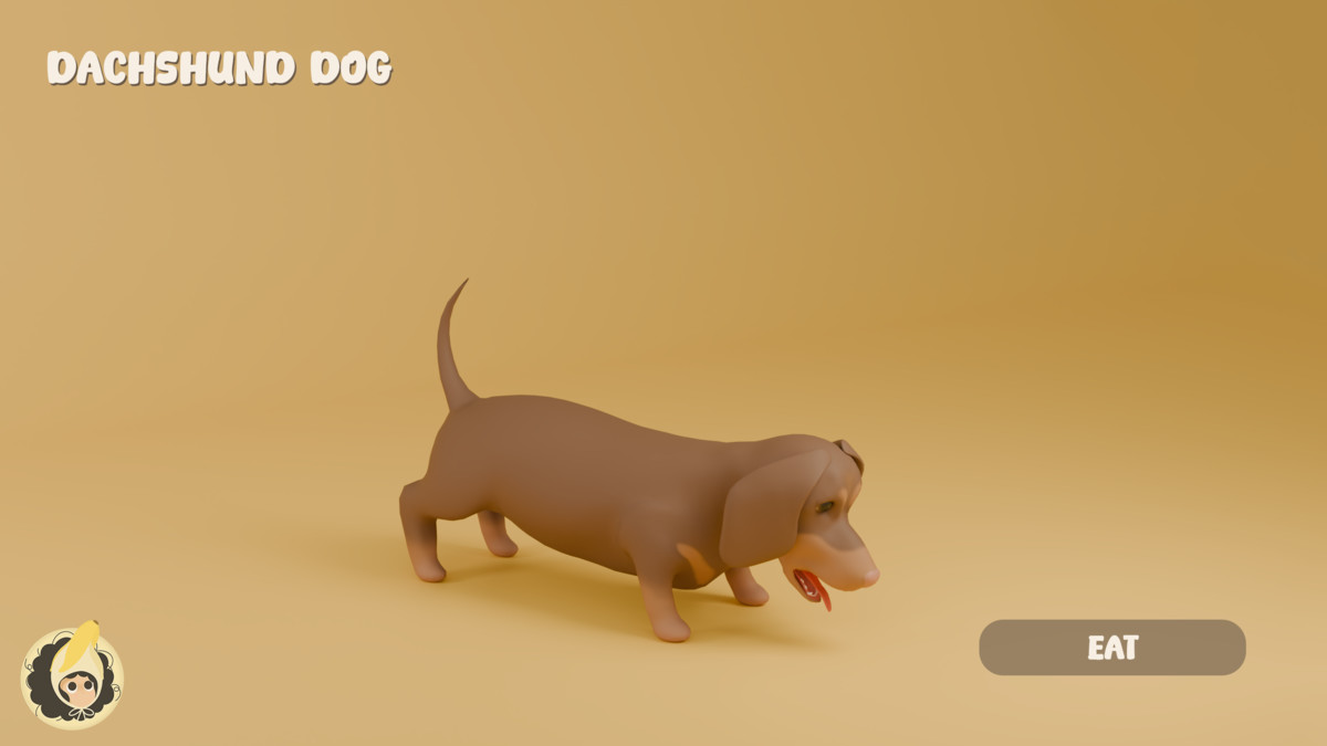 Animated Dachshund Dog
