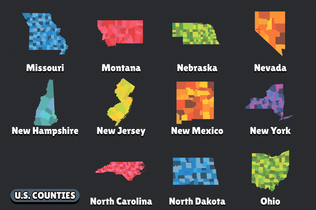 Toon Style World Map Pack