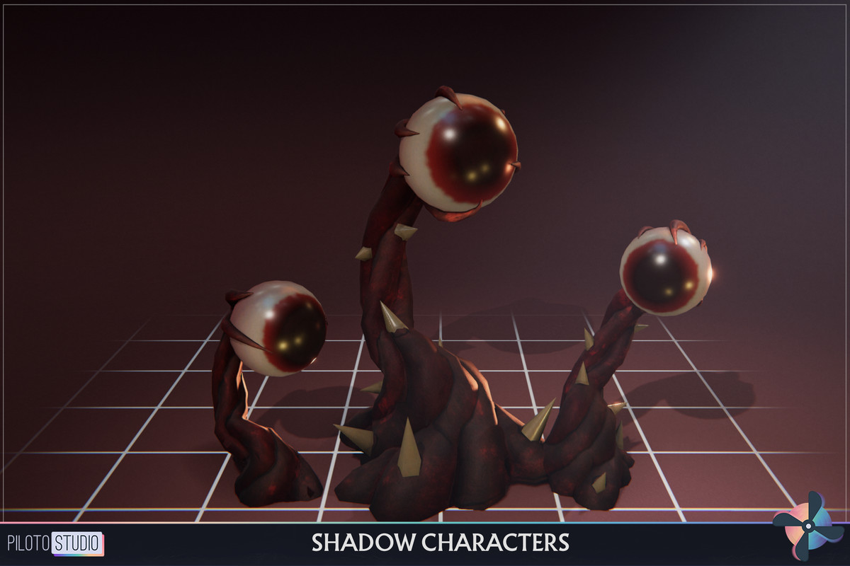 Shadow Ultimate MegaPack- 12 Families + Boss - 39 Characters + Animations