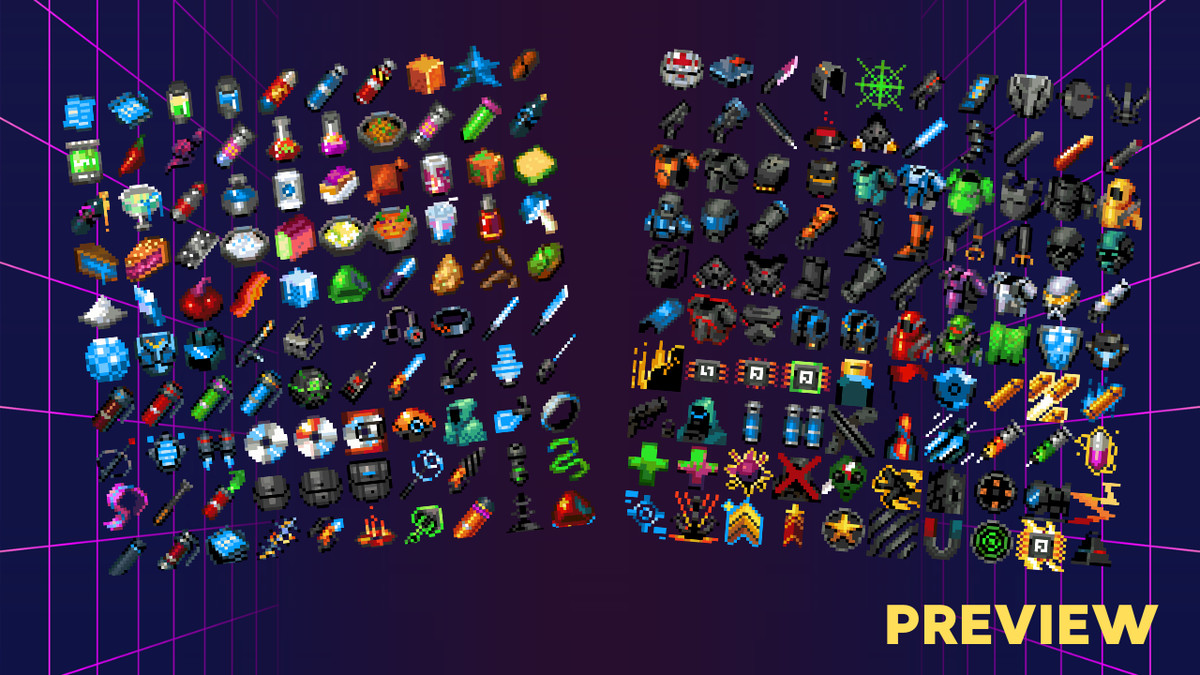 Sci-Fi Icon and Items, image 3