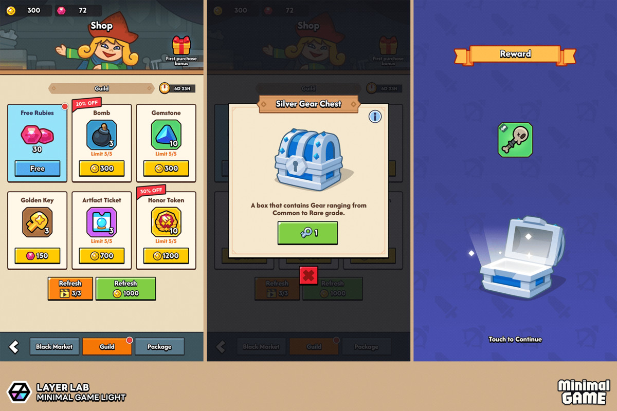 GUI Pro - Minimal Game Light
