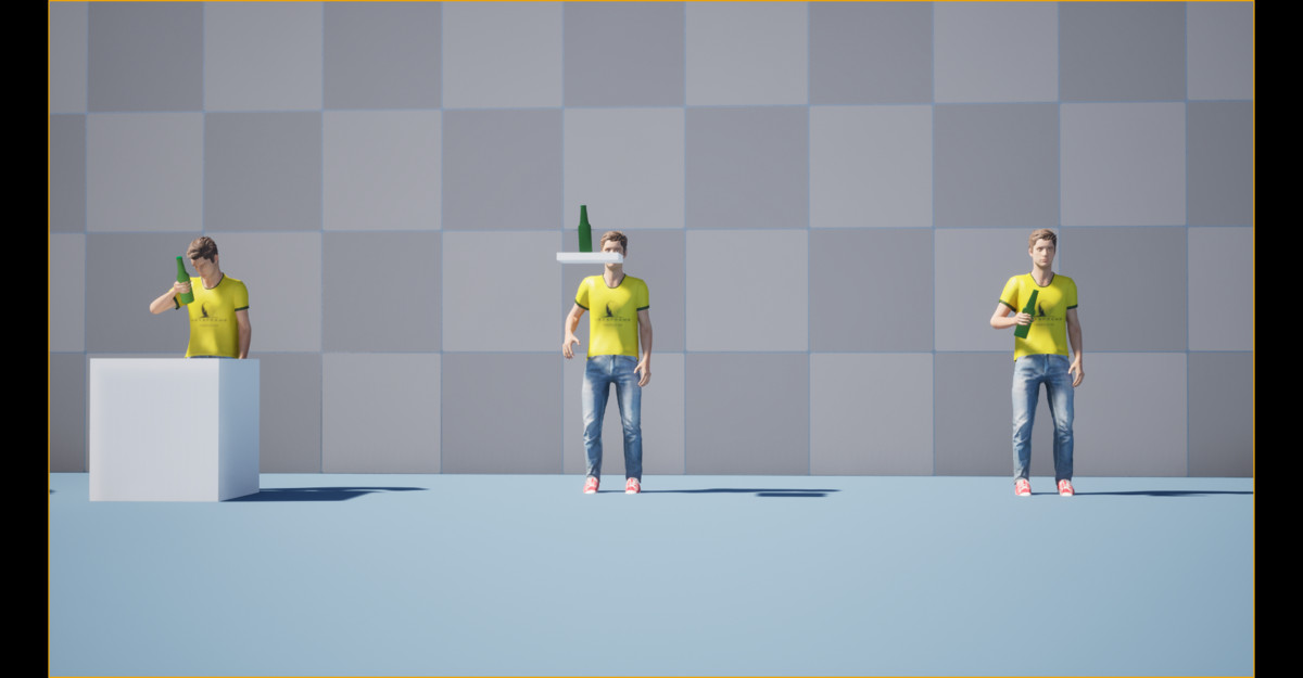 Pickup Items Animation