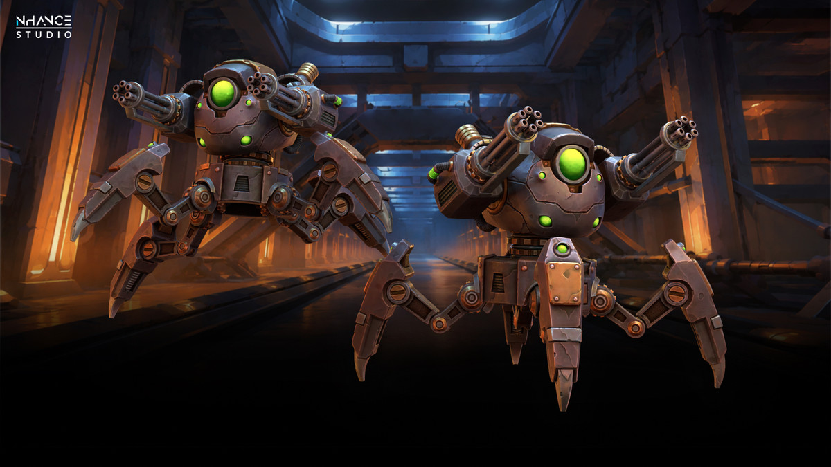 Stylized Gunslinger Bot