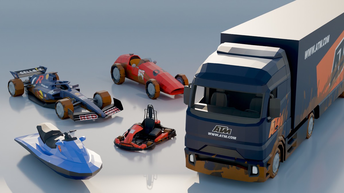 Low poly racing pack - PA