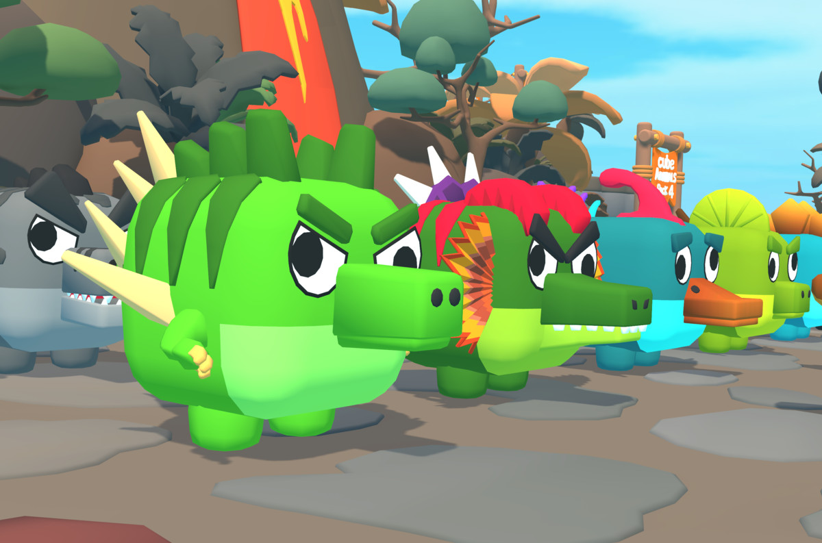 Cute Magic – Cube Dinosaurs Pack 4