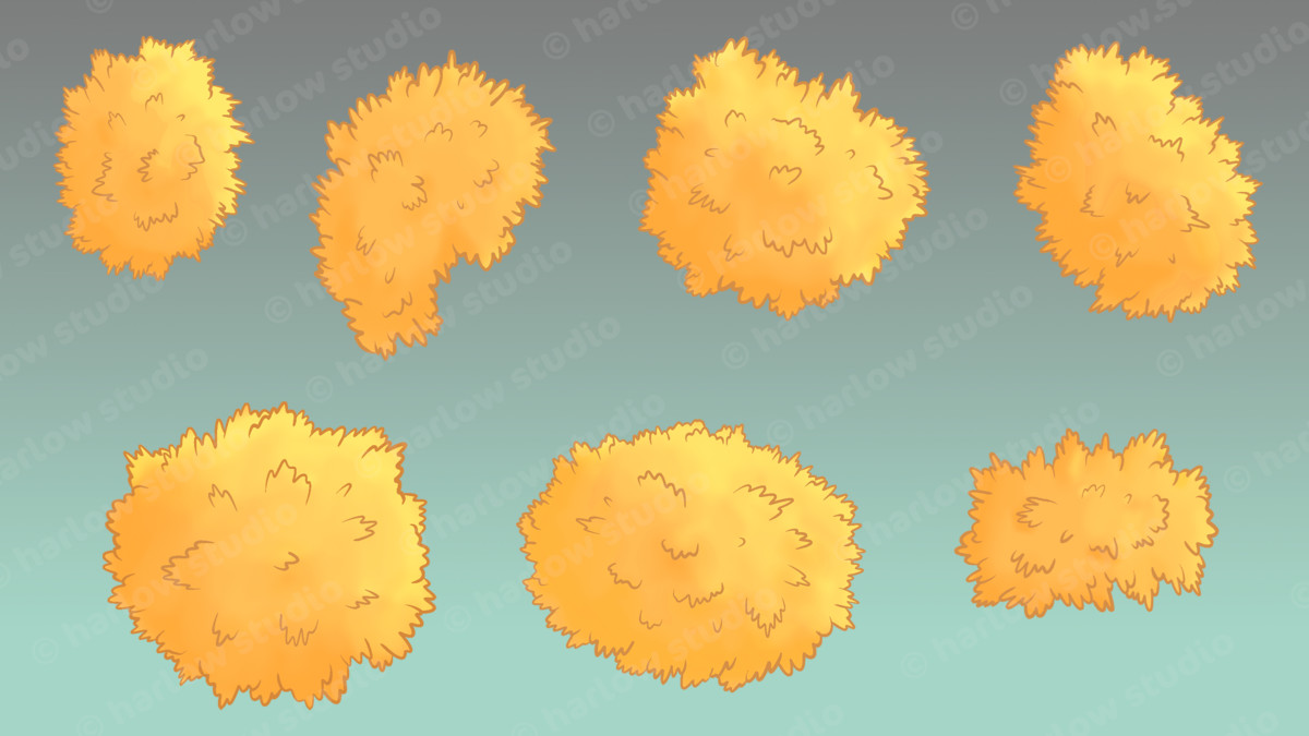 2D Hand-drawn - Modular Forest Asset Pack