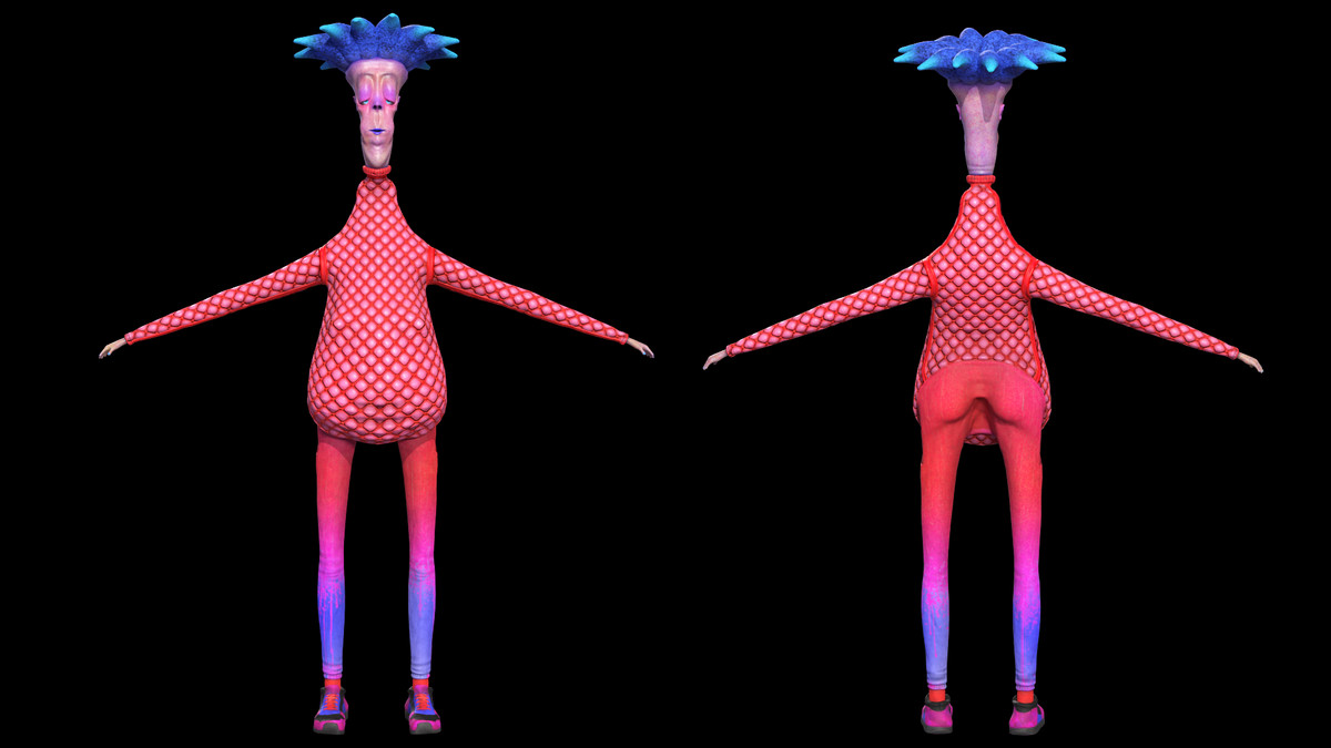 Funky Cartoon Man - Pete
