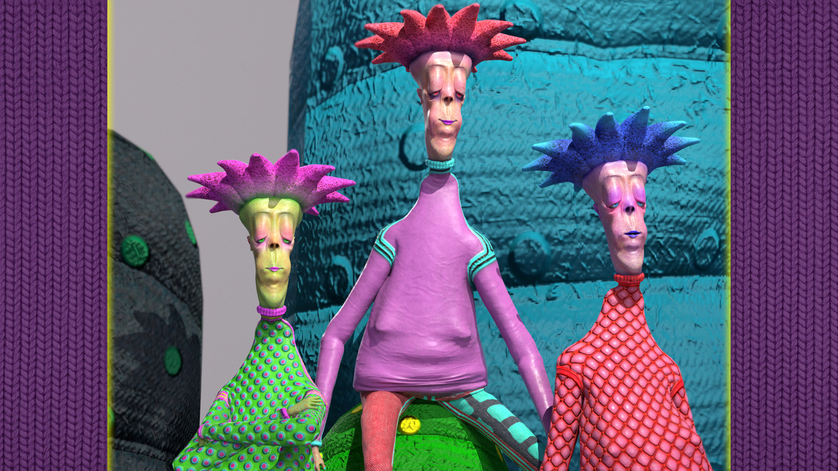 Funky Cartoon People Pack