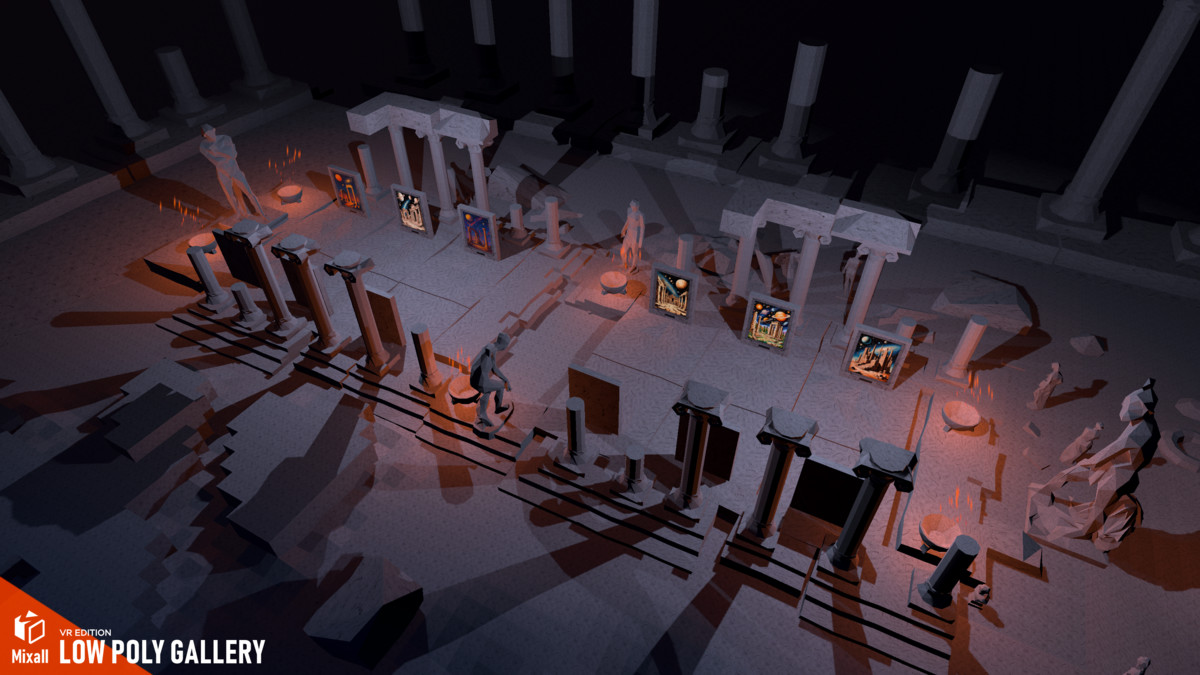 Low Poly Gallery - VR edition
