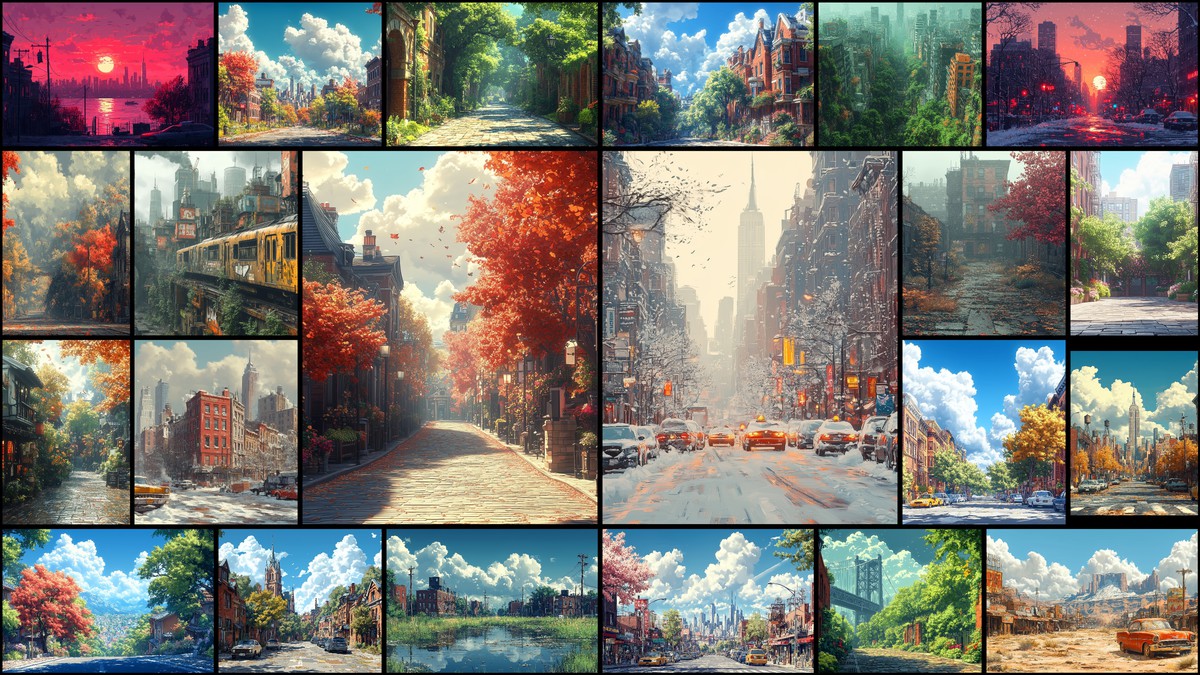 2D Backgrounds Huge Pack