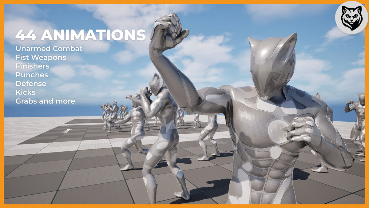 Fist Punch and Unarmed Combat Animation Pack