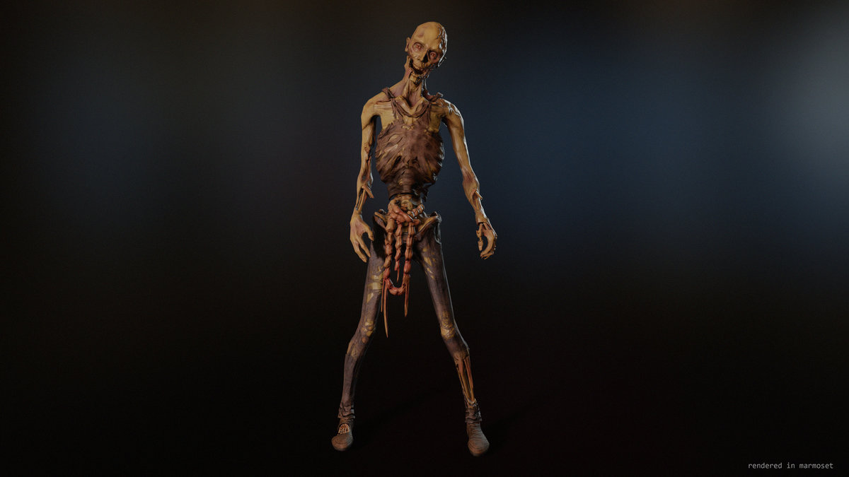 Zombie creepy