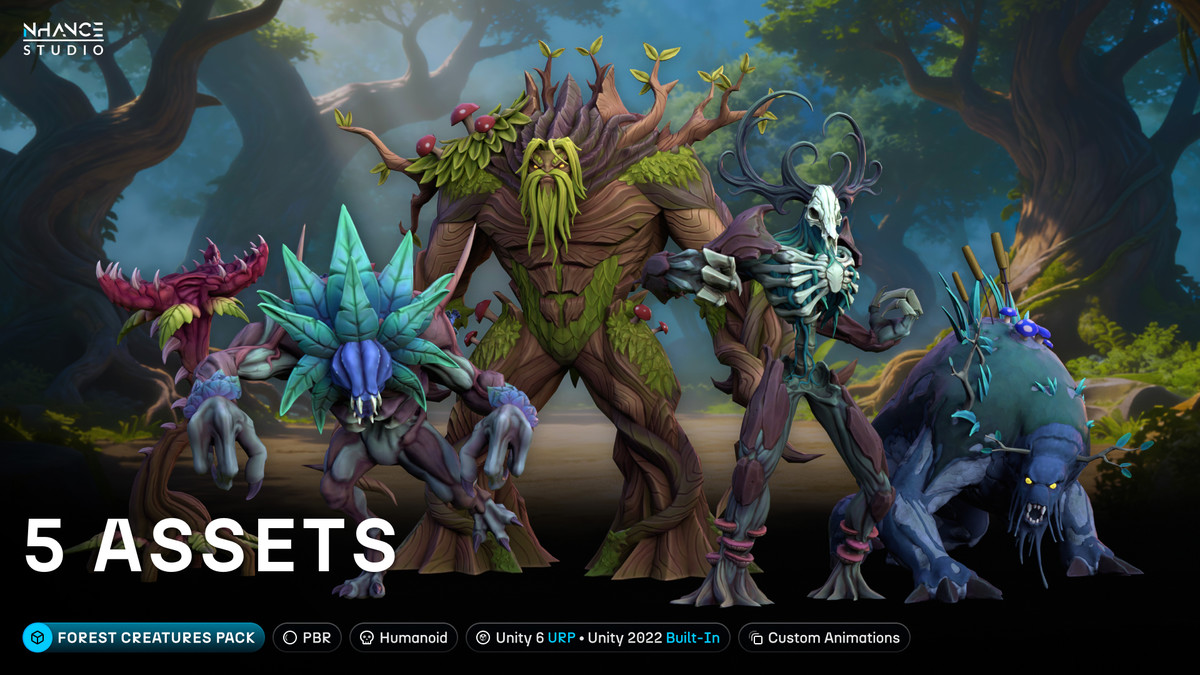 Stylized Forest Creatures Pack